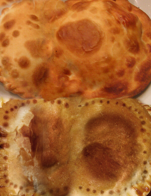 煎水餃餃子