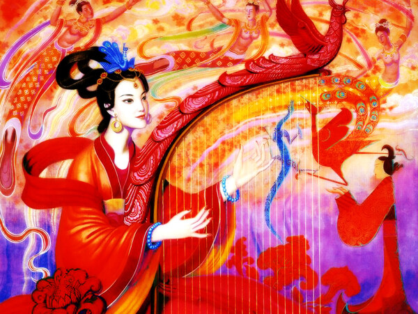 古典裝飾畫(huà)人物圖片