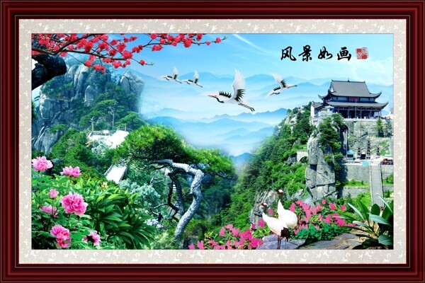 自然風(fēng)景畫(huà)素材下載