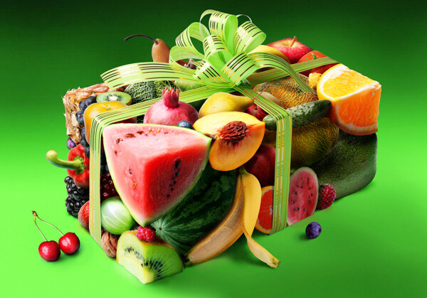 水果创意广告设计图片