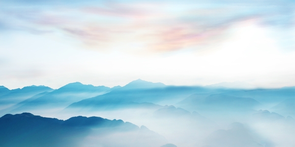 中国风山脉背景图片