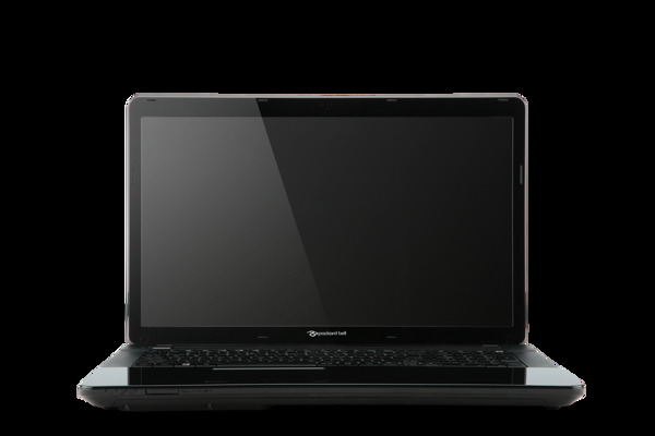 黑色笔记本电脑免抠png透明图层素材