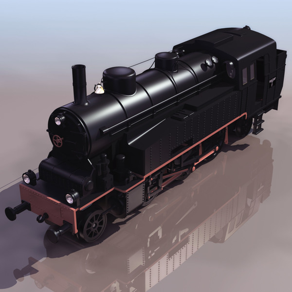 黑火车头模型