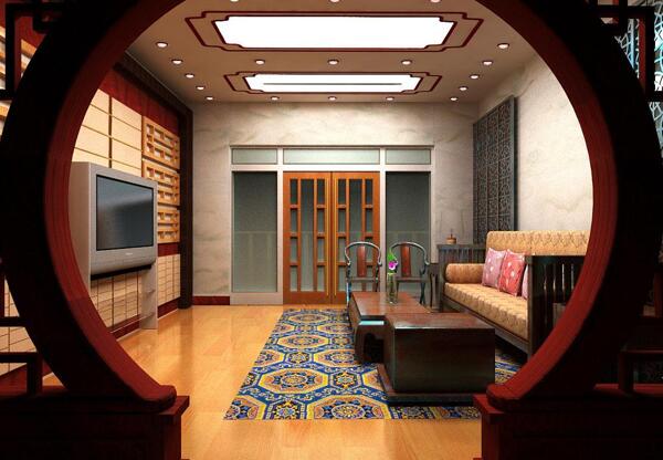 中式客厅家居设计图片