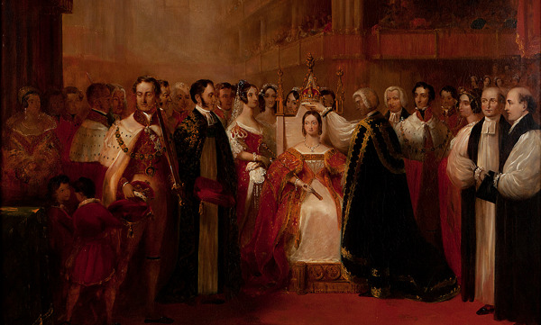 维多利亚女王加冕图片