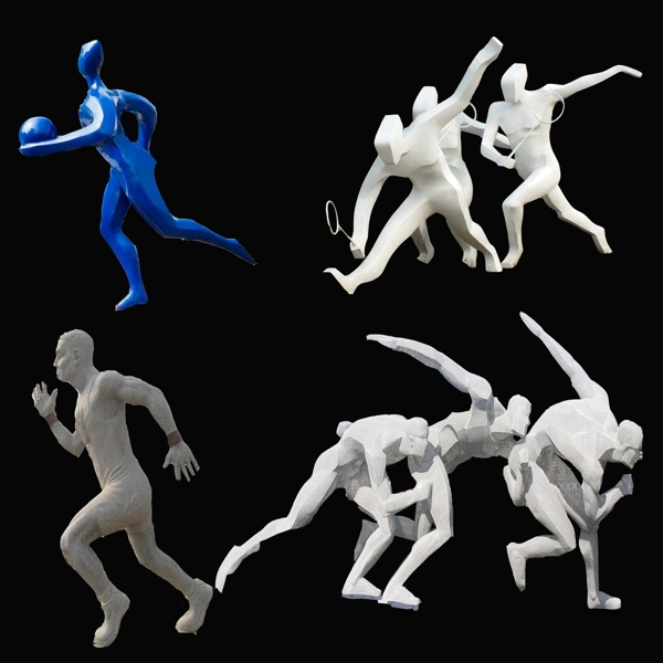 体育运动雕塑