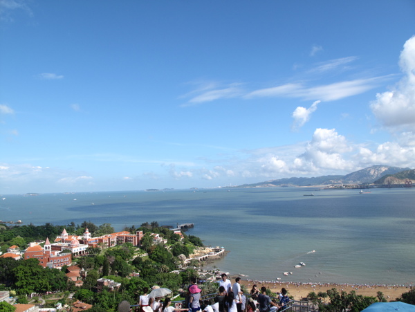 鼓浪屿海景图片