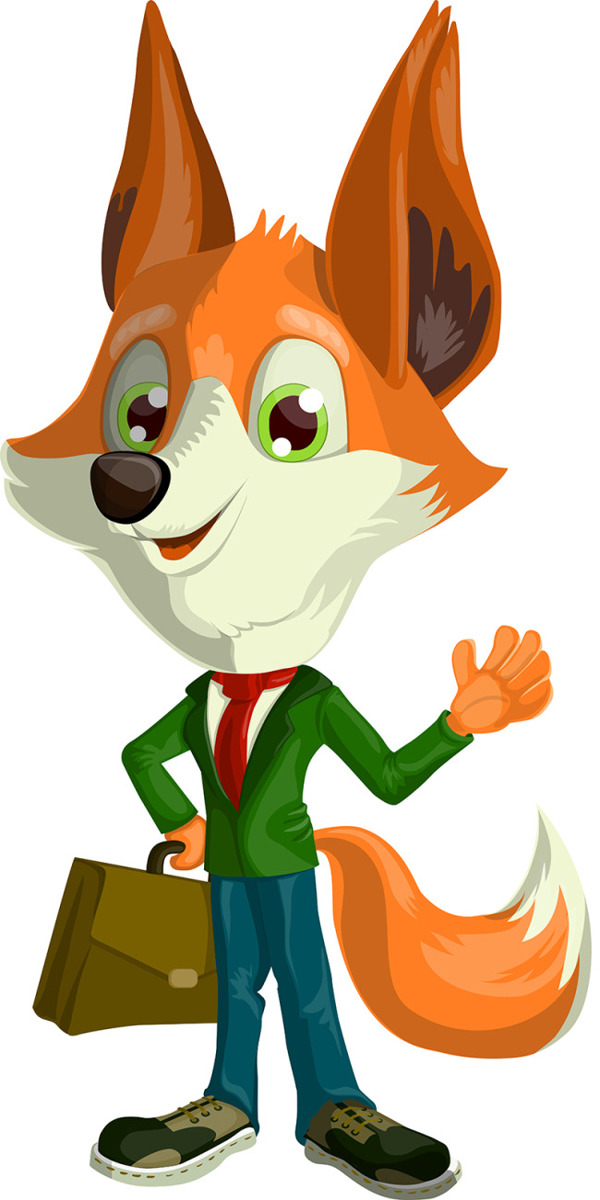 卡通狐狸角色设计
