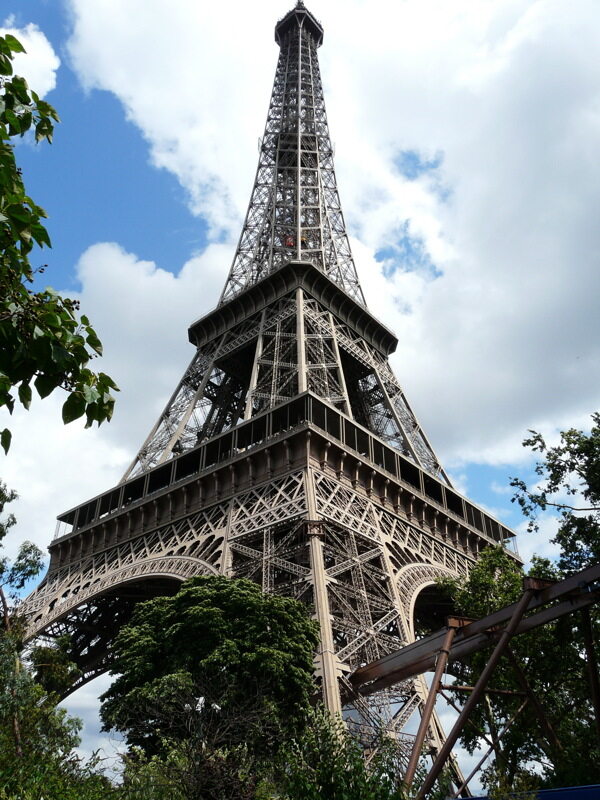 古老埃菲尔巴黎铁塔图片
