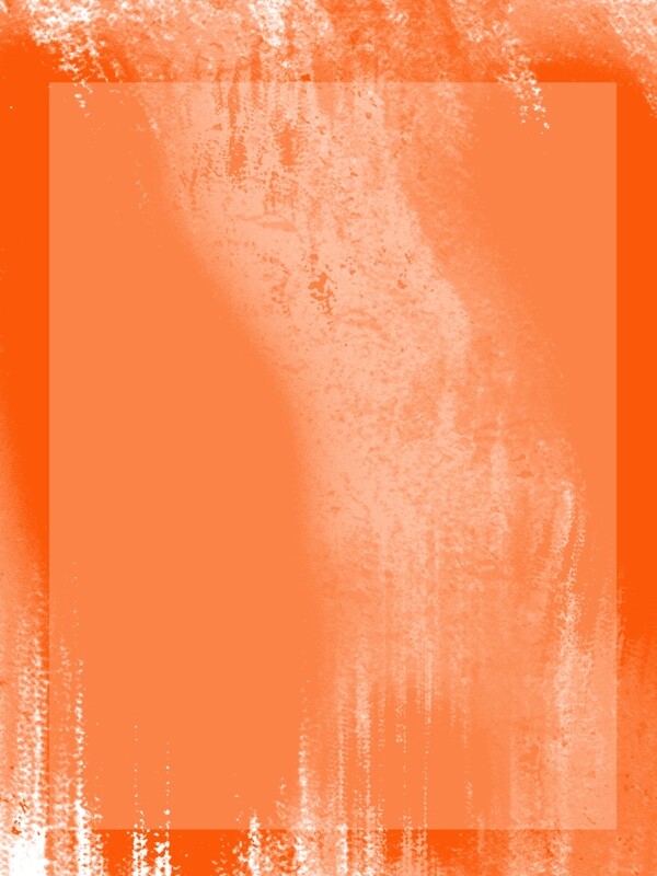 简约橘色纯色抽象背景