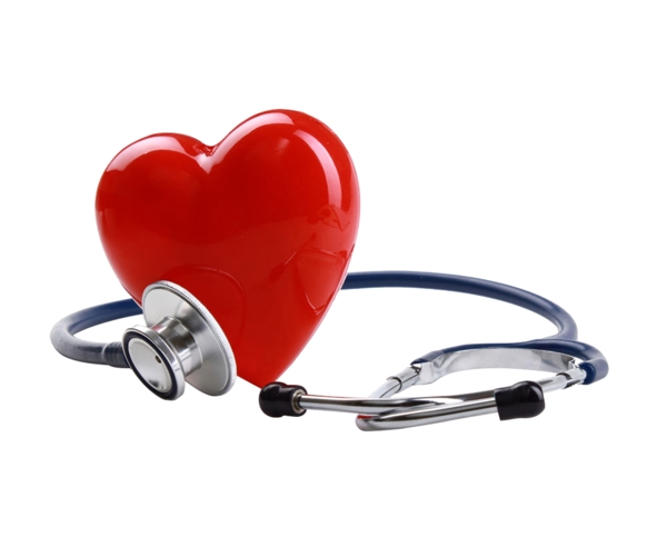 医疗心脏听诊器爱心健康心跳心理献血