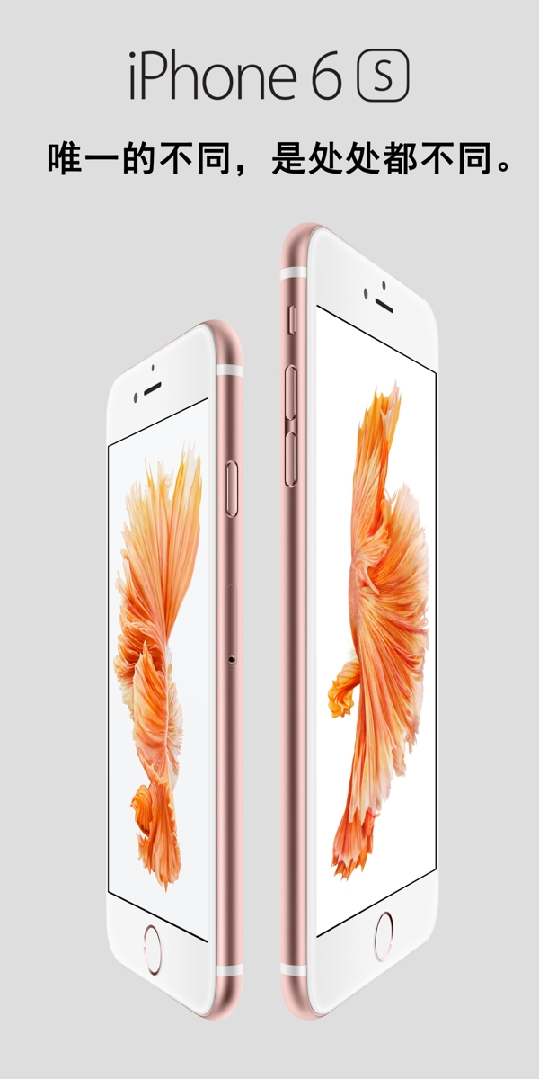 苹果iPhone6s高清展板图片