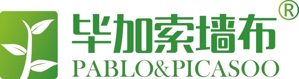 毕加索墙布logo