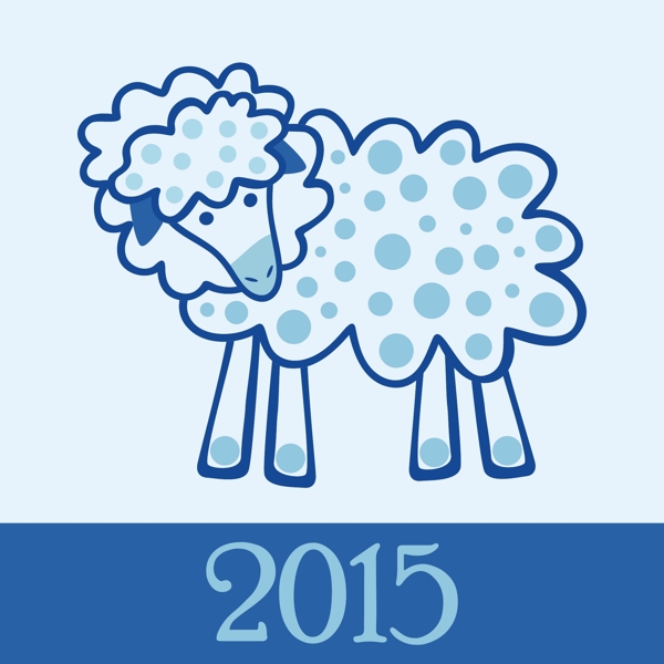 2015羊年卡通动物