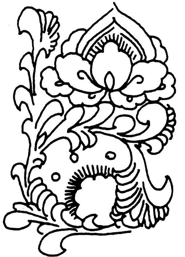 花鸟图案两宋时代图案中国传统图案079