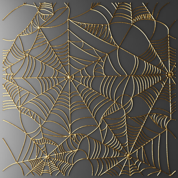金色蜘蛛网