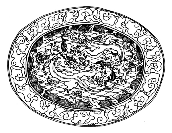装饰图案元明时代图案中国传统图案409