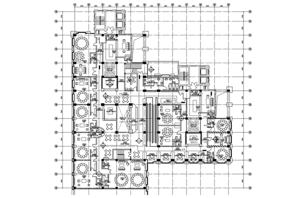餐饮空间CAD规划方案