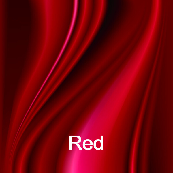 红色绸布背景矢量