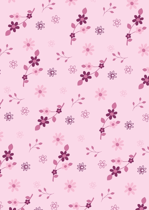 粉红小花图片