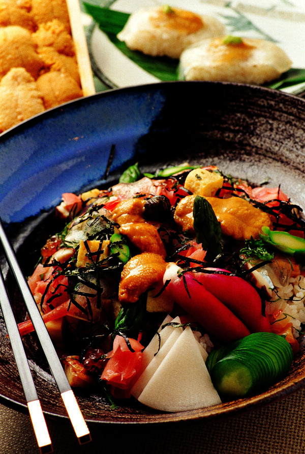 海苔肉炒饭图片