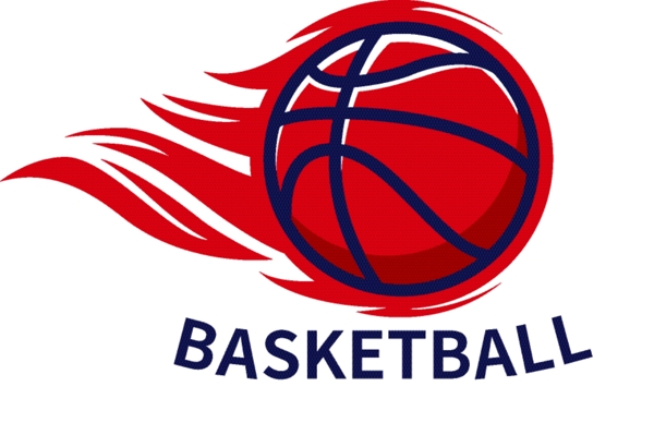 篮球logo火焰篮球