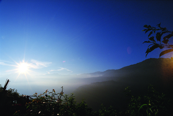 彩霞夕阳天空火烧云云彩云海云朵云大自然广告素材大辞典