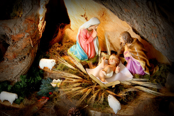 耶稣诞生图片