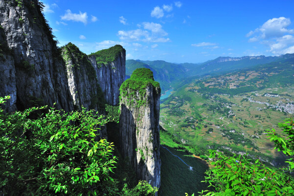 湖北恩施大峡谷图片