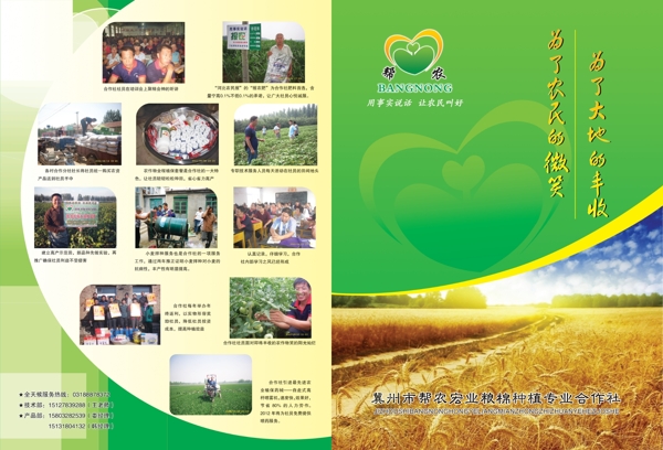 农业宣传册图片