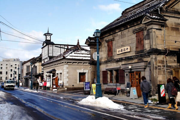 北海道小樽市街景