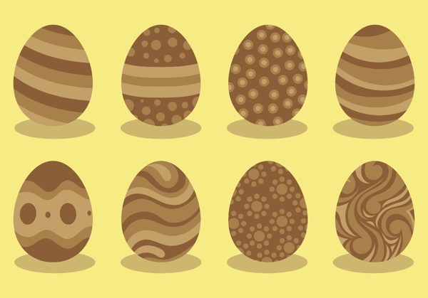 巧克力复活节彩蛋图标