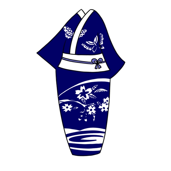 日式浴袍和服服饰免扣