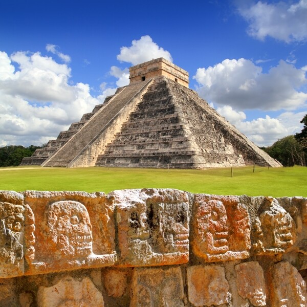 石墙和墨西哥古迹图片