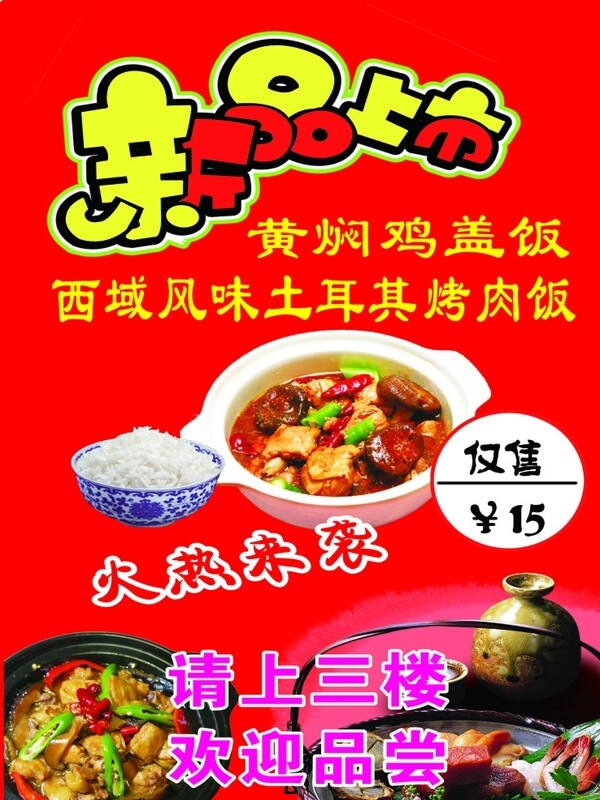 黄焖鸡米饭图片