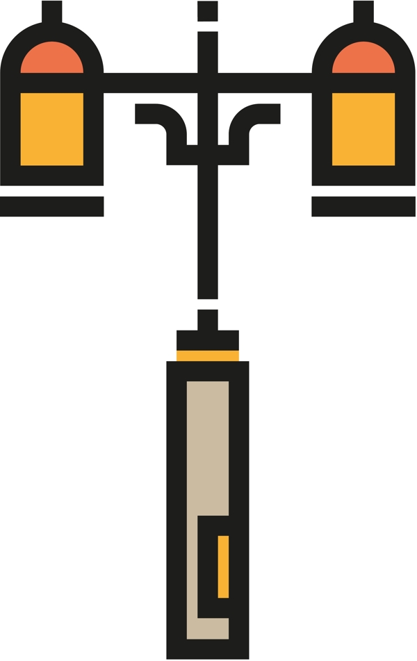 路灯icon图标