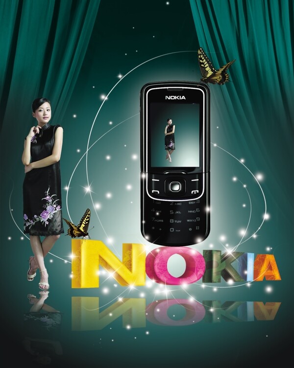 NOKIA手机广告设计图片