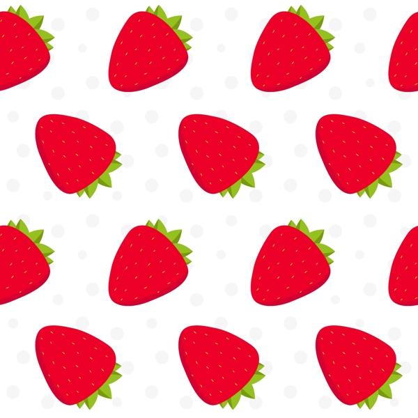 草莓图案设计