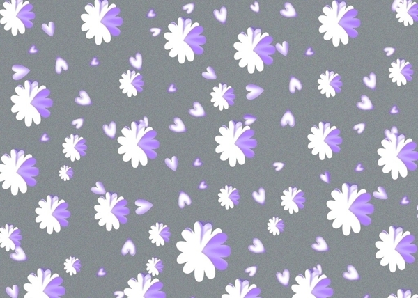 紫色小花图图片