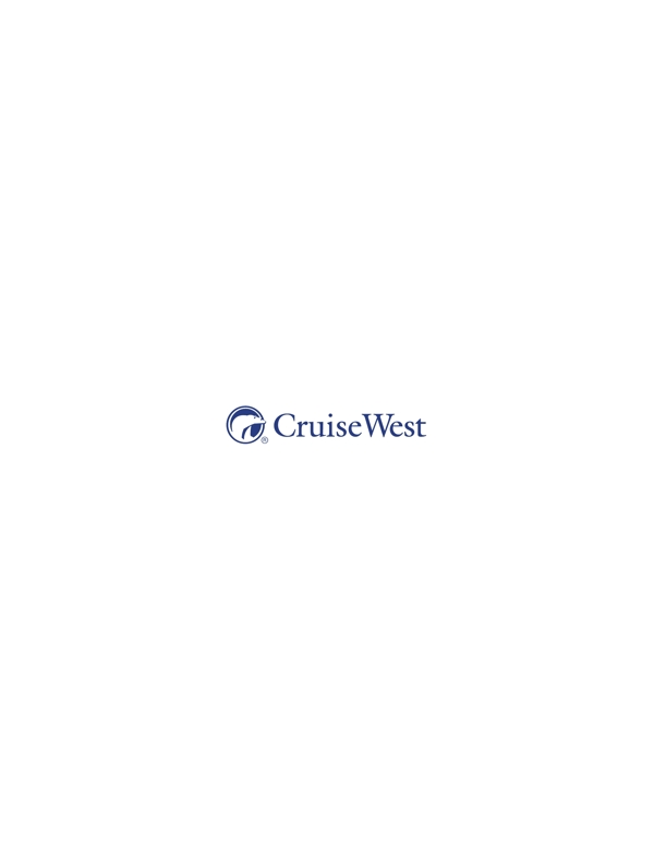 CruiseWestlogo设计欣赏国外知名公司标志范例CruiseWest下载标志设计欣赏