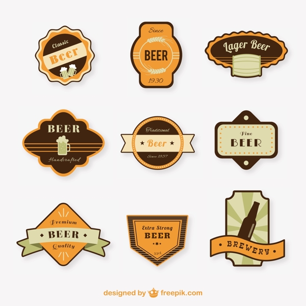 啤酒徽章品种