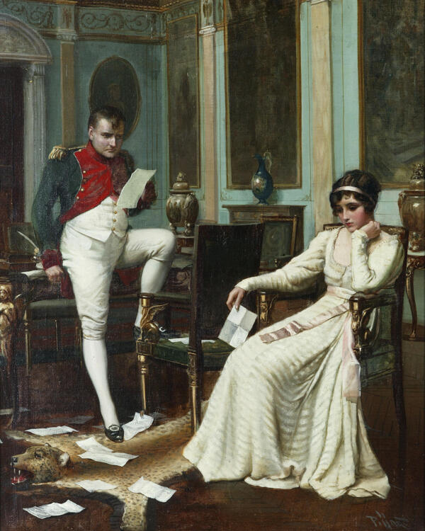 拿破仑与约瑟芬图片