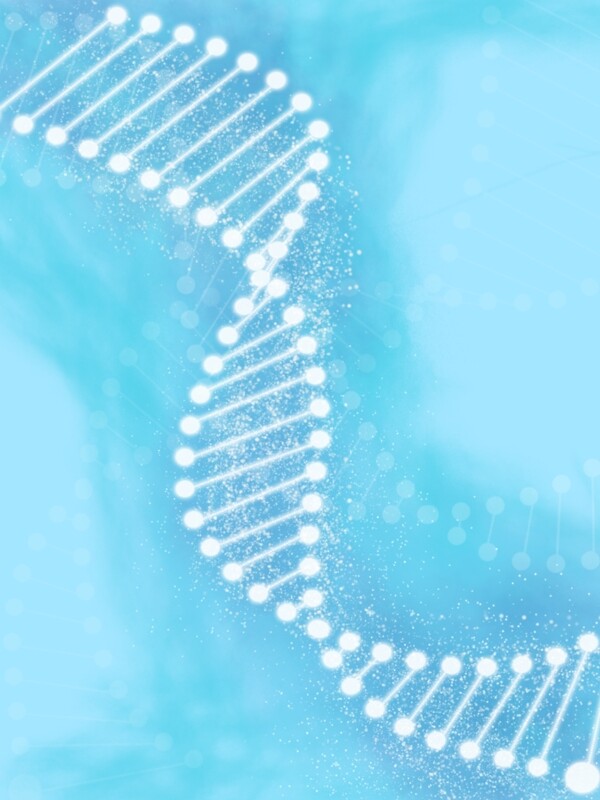 全原创蓝色基因DNA医疗背景