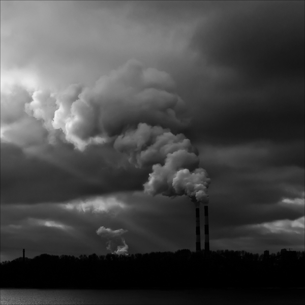 空气污染图片