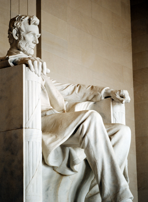 林肯雕像摄影