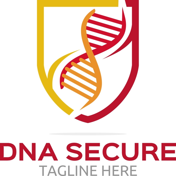 dna安全logo模板
