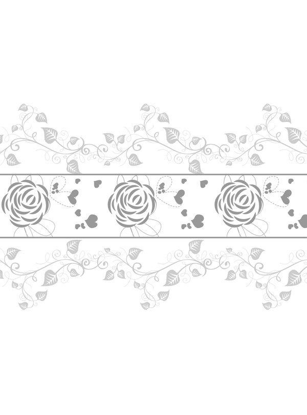 手绘玫瑰花花朵移门装饰画
