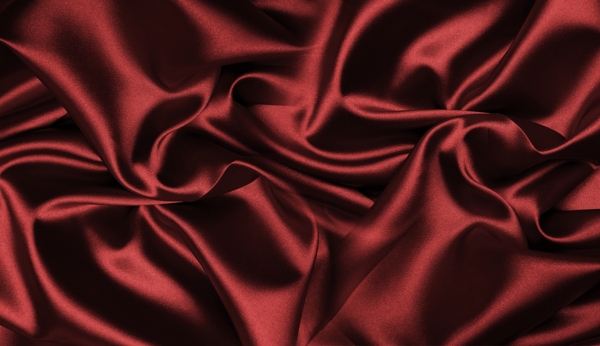 红色丝绸红色绸缎