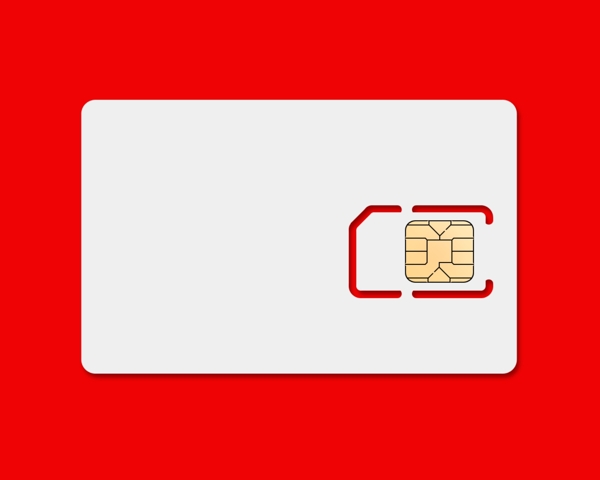 空白SIM卡图片