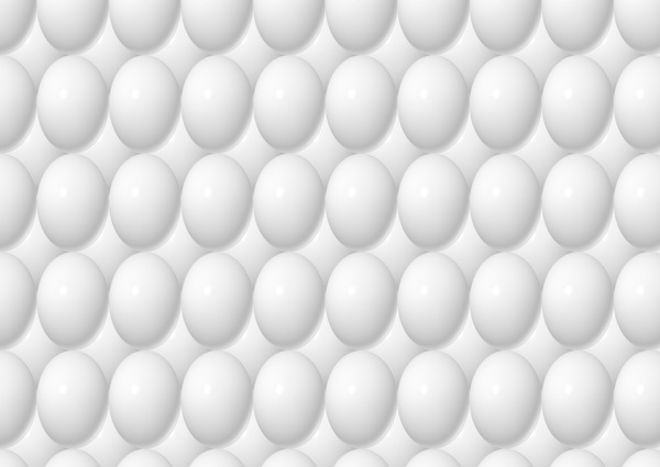白色鸡蛋底纹